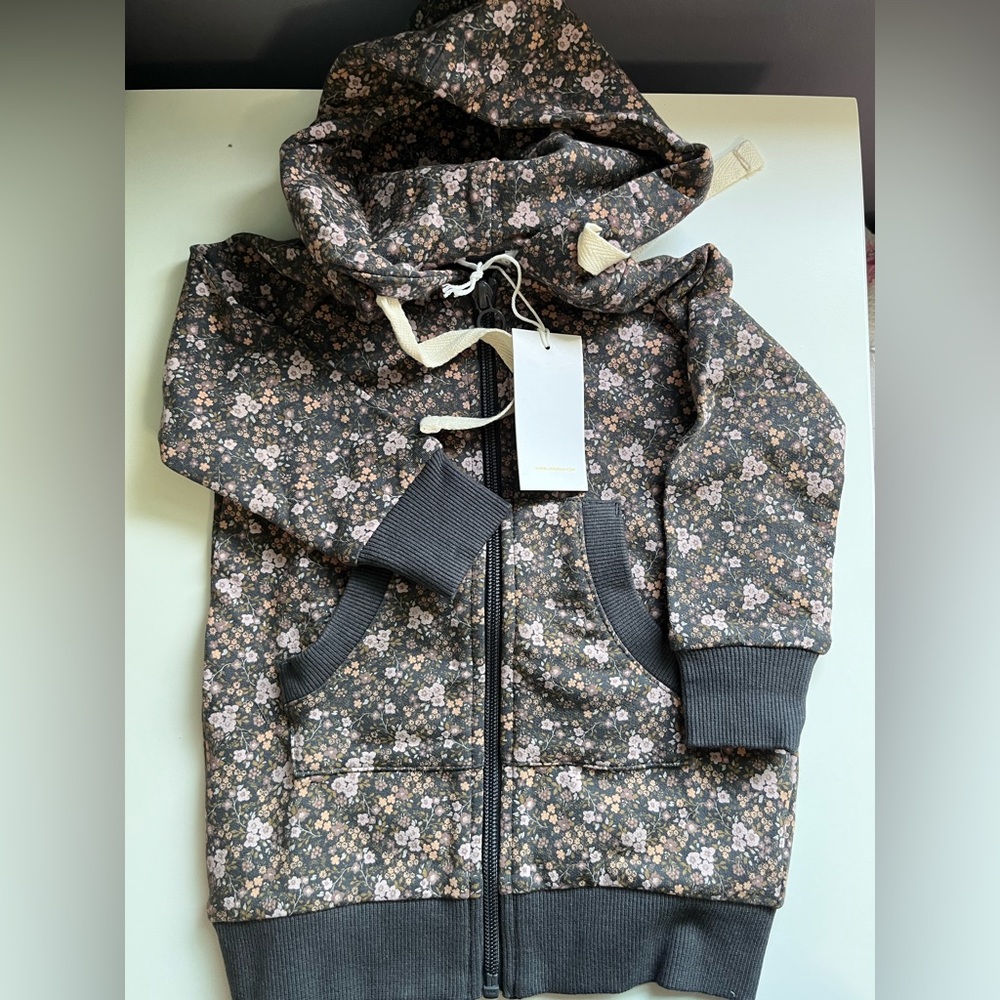 NWT Jamie Kay hoodie 6-12